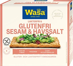 Sesam&havssalt Laktos- & Glutenfri 4-pack