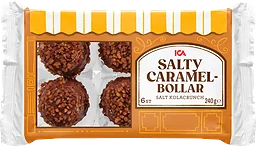 Salty Caramelbollar 6-p 240g ICA