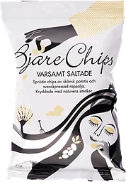 Chips Varsamt saltade 75g Bjäre Chips