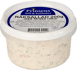 Räksallad med färska räkor 200g Prinsens