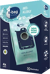 Dammsugarpåse E206S s-bag® Anti-Allergy 4-p Electrolux