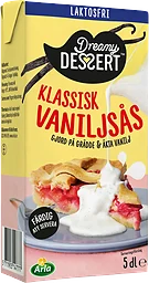 Vaniljsås Klassisk Laktosfri 10% 5dl Dreamy Dessert