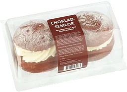 Chokladsemla 2-p Easybake