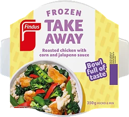 Rostad kyckling matvete & jalapeñosås 350g Findus