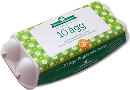 Ägg M/L Frigående 10-pack Klöverbergsgården