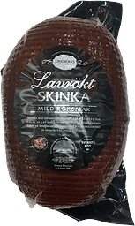 Lavrökt skinka i skivor
