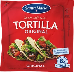 Tortilla Original Small 8-pack