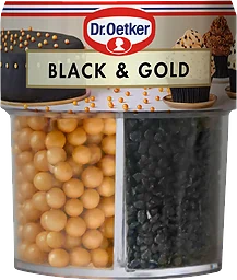 Black & Gold Srössel 4-cell Dr. Oetker