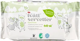 Baby Tvättservetter Plastfri 60-p Miljömärkt ICA