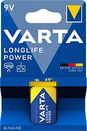Batteri Longlife power 9V 1-p