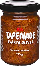 Tapenade Svarta oliver 130g ICA