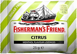 Halstabletter Citrus Sockerfri 25g Fisherman's Friend