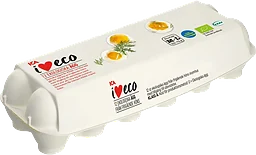 Ägg M/L KRAV 12-p ICA I love eco