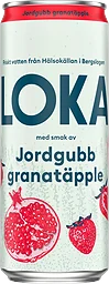Kolsyrat vatten Jordg/Granatäpple 33cl Loka