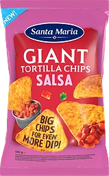 Tortilla Chips Giant Salsa
