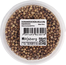 Korianderfrön Hela 50g Risberg