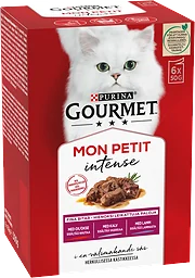 Kattmat Mon petit Kött 6-p 300g Gourmet