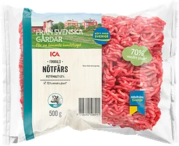 Nötfärs Färsk 12% 500g ICA