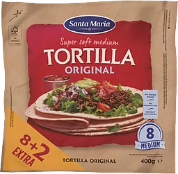 Tortilla Original Medium 8p Santa Maria