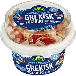 Grekisk yoghurt med müsli 