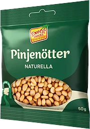 Pinjenötter Naturella 50g Exotic Snacks