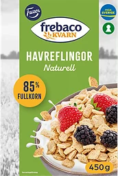 Havreflingor naturella 450g Frebaco