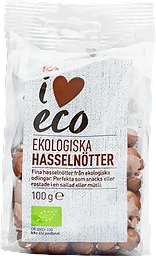 Hasselnötter naturel 100g ICA I love eco