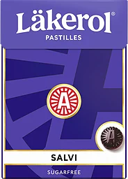 Halstabletter Salvi Sockerfri 75g Läkerol