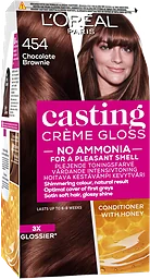 Hårtoning 454 Chocolate Brownie 1-p Casting Creme Gloss