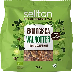 Valnötter Ekologisk 700g Sellton