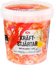 Kräftstjärtar i lake 500g ICA