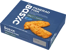 Alaska pollock panerad 400g ICA Basic