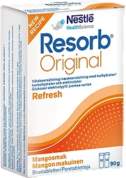 Vätskeersättning Mangosmak 90g Resorb