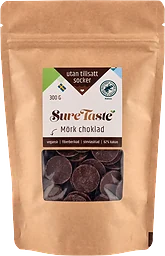 Choklad Mörk Utan Tillsatt Socker 300g Sure Taste