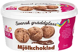 Gräddglass Mjölkchoklad 1,5l SIA Glass