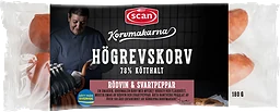 Kryddkorv Högrevskorv 78% Kötthalt 180g Kormakarna Scan