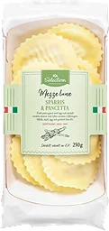 Pasta Mezze Lune Sparris och Pancetta Färsk 250g ICA Selection