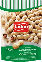 Jordnötter med skal 250g Tadim