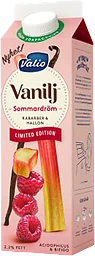 Vaniljyoghurt Slät Rabarber Hallon Sommardröm 2,2% 1000g Valio