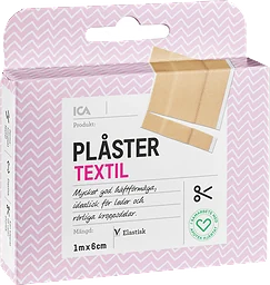Plåster Textil 1m ICA Hjärtat