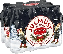 Julmust Light 12-p 33cl Nygårda