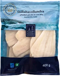 Stillhavsflundrafilé Fryst 400g Vinga Seafood