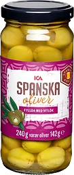 Fyllda Oliver Gröna med Vitlök 240g ICA