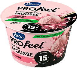 Proteinmousse Hallon 0,9% Laktosfri 150g Valio PROfeel®