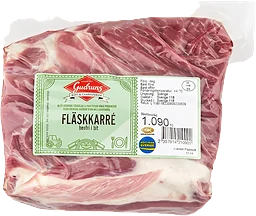 Fläskkarré Benfri I Bit ca 1000g Gudruns