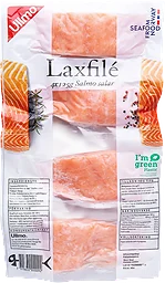 Laxfilé Fryst 4st à 125g Ullmo