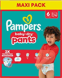 Blöjor Baby Dry Pants 6 13-19 Kg