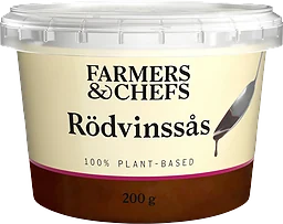 Rödvinssås Plant Based 200g Farmers & Chefs