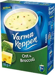 Ost & Broccolisoppa 3 portioner Varma Koppen