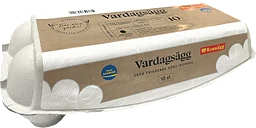 Ägg Frigående inomhus M/L 10-p Kronägg